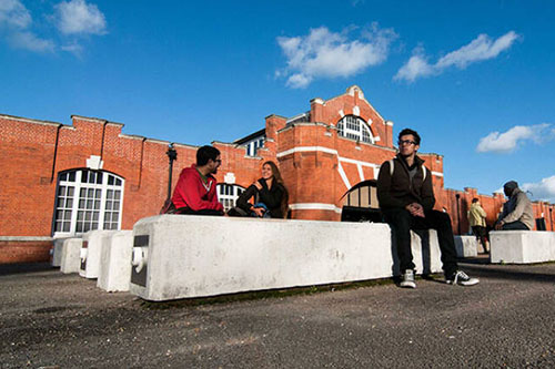 Drill Hall building at the Medway campus